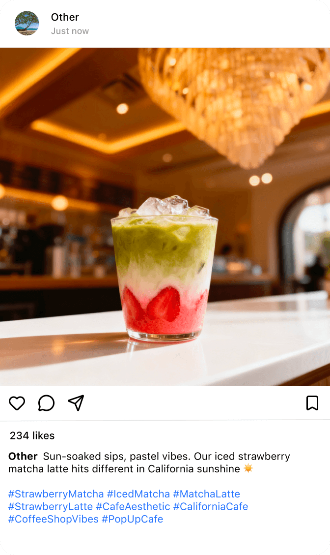 Other Hospitality Business post example